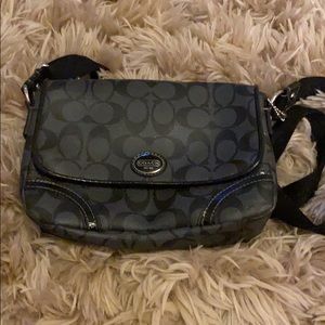 Black Coach Shoulder Bag